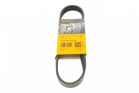 Доріжковий пас Contitech 6PK691 ELAST