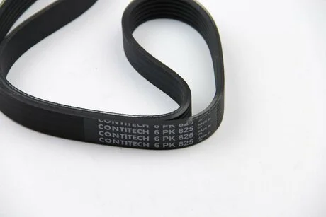 Ремень генератора Transit 2.0 Di 00> (-AC) Contitech 6PK825