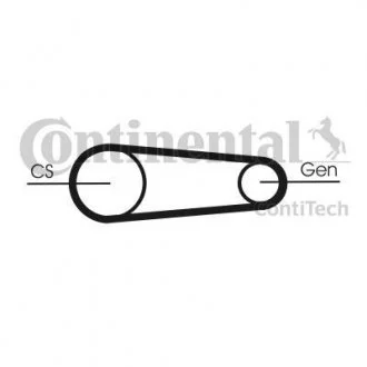 Поликлиновой ременный комплект Contitech 6PK842ELASTT1