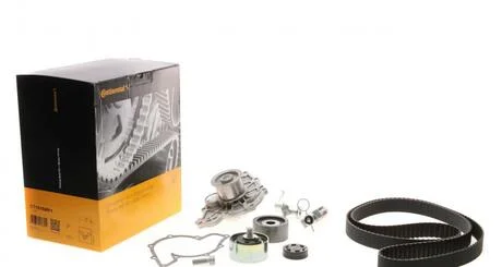 Комплект ГРМ, пас+ролик+помпа Contitech CT1015WP1