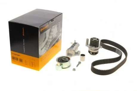 Комплект ГРМ, пас+ролик+помпа Contitech CT1028WP7