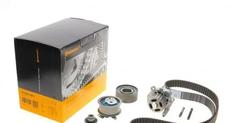 Комплект ГРМ, пас+ролик+помпа Contitech CT1051WP1