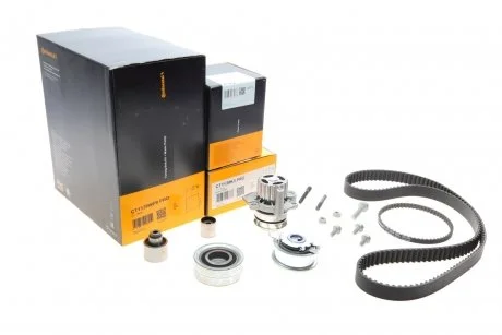 Комплект ГРМ, пас+ролик+помпа Contitech CT 1139 WP8 PRO