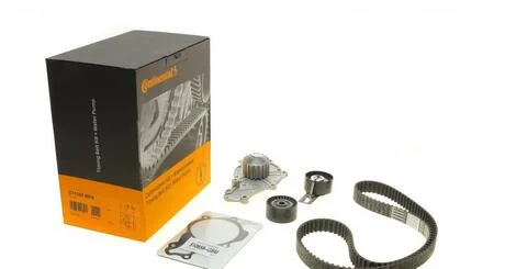 Комплект ГРМ, пас+ролик+помпа Contitech CT1162WP4