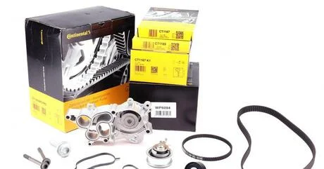 Комплект ГРМ, пас+ролик+помпа Contitech CT1167WP2PRO