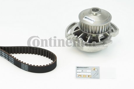 Комплект ГРМ, пас+помпа Contitech CT629WP1 (фото 1)