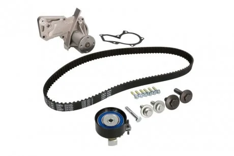 Комплект ГРМ, пас+ролик+помпа Contitech CT881WP2