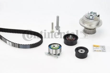 Комплект ГРМ, пас+ролик+помпа Contitech CT975WP5