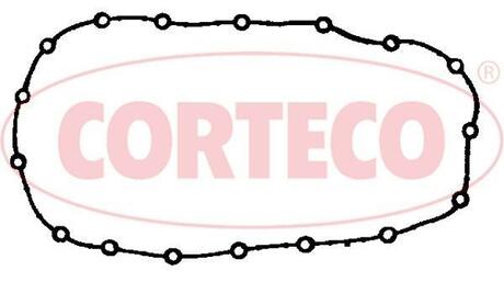 Прокладка поддона картера резиновая CORTECO 028197P (фото 1)