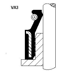 Сальникі клапанів. Ford 1.1-1.8 CVH 80- CORTECO 12012443