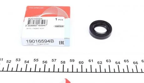 Сальник OIL PUMP 17X28X7 MITSUBISHI G63/4D65/G32 CORTECO 19016594B