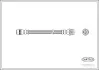 PRZEWУD HAMULCOWY GIКTKI RENAULT MEGANE  03- TYЈ 19030300