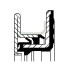U.123x146,3x19 TFE RWDR-K7 RS + CORTECO 19035533B (фото 1)