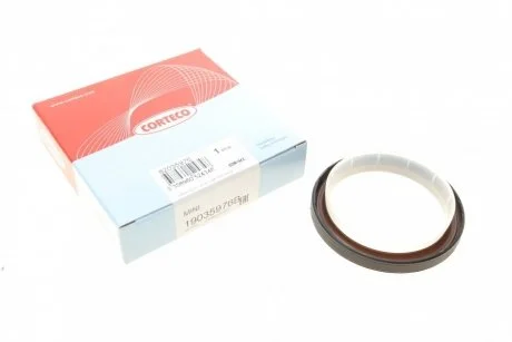 Сальник к/вала перед. BMW 1,3, Citroen Berlingo, C3, C4, Peugeot 207,308 1,4-1,6, 06- CORTECO 19035976B