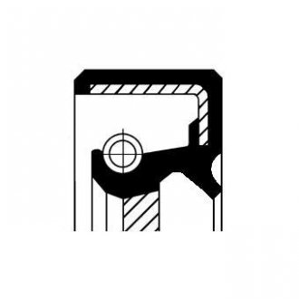 Сальник колінвалу з передньої сторони (32x45x6) CORTECO 19036883B (фото 1)