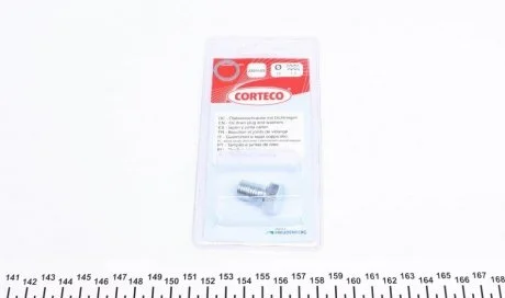 Пробка зливу мастила з ущільненням CORTECO 220115S (фото 1)