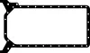 Прокладка піддону картера  Mercedes 190, W123, W124, 83-90 423971P