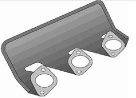 Фото 1 - прокладка випускного колектора CORTECO 460327H Прокладка випускного колектора CORTECO 460327H (фото 1)