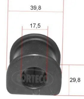 Втулка стабілізатора tyі A4/EXEO 02- V- CORTECO 49371775