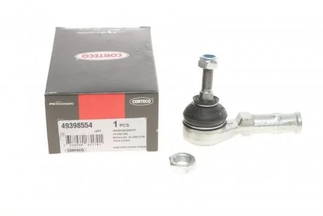 Наконечник кермовий lewa RENAULT CLIO-KANGOO-MEGANE-TWINGO-KUBISTAR CORTECO 49398554