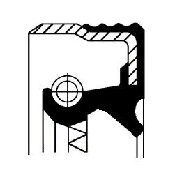 Сальник диференціалу FORD 44,0X 60,0X 13,0 ACM CORTECO 49496335