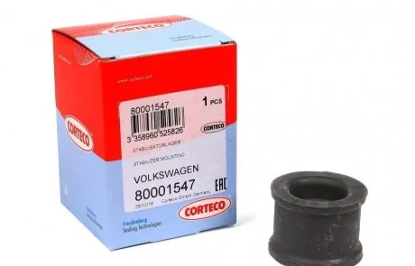 Втулка стаб. переднего (наруж.), 23.5mm CORTECO 80001547