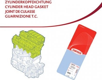 Uszczelka głow. MLS MINI (F56) 13- + CORTECO 83403008