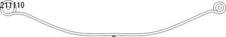 RESOR FORD T. TRANSIT CUSTOM+TRANSIT MK 8 12- (1 PIрRO) (695/680) SZER. 60MM CS Germany 1021111000