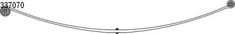 Рессора листовая MB Sprinter BM 901-905/VW LT28-46 (95-06) CS Germany 1033707000