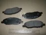 Колодка гальм. NISSAN TIIDA 05 - передн. (вір-во) CTR CKN-27 (фото 1)