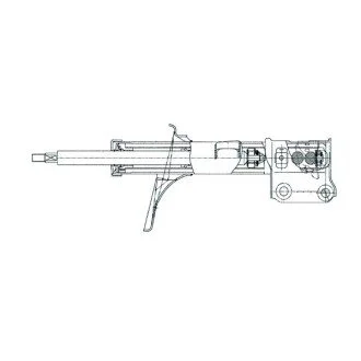 АМОРТИЗАТОР ПЕРЕДН ГАЗ L CTR GY1020G