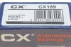 Підшипник маточини (комплект) 189 CX CX189 (фото 7)