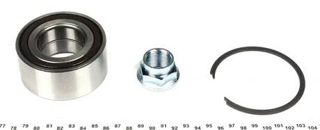 Подшипник ступицы передней Fiat Stilo (2) (01-06), Bravo II (08-) CX CX974
