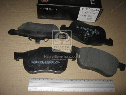 Колодка гальм. VOLVO S60, S80 передн. (вір-во Intelli) DAFMI / INTELLI D267E