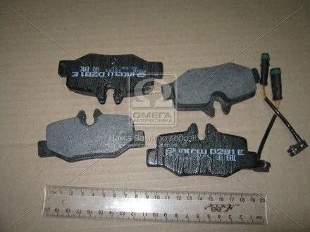 Колодка торм. MERCEDES Viano, Vito (2003 -) задн. (Intelli) DAFMI / INTELLI D291E (фото 1)