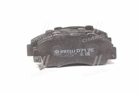 Гальмівні колодки дискові DAFMI / INTELLI D717EI