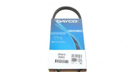 Ремінь П-клиновий DAYCO 3PK515
