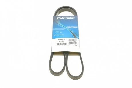 Ремень поликлиновой DAYCO 4PK1215