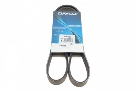 Дорожный пас DAYCO 6PK1163