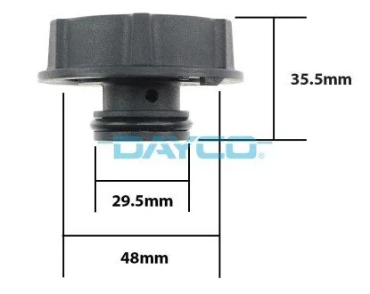 Кришка бачка розширювального Ford Transit 06- DAYCO DRC045