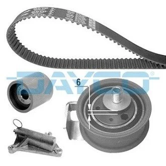 Комплект ГРМ (ремень+ролик)) DAYCO KTB405