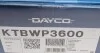Комплект ГРМ, пас+ролик+помпа DAYCO KTBWP3600 (фото 20)
