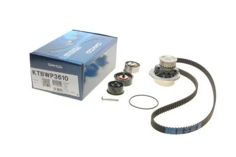 Комплект ремня ГРМ + помпа DAYCO KTBWP3610