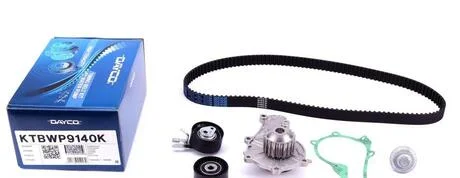 Комплект ГРМ, пас+ролик+помпа DAYCO KTBWP9140K