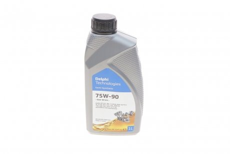 Олива транс 75W90 1L GEAR OIL 5/4 Delphi 25067150 (фото 1)