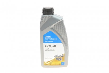 Моторное масло Prestige 10W-40 полусинтетическое 1 л Delphi 2795883