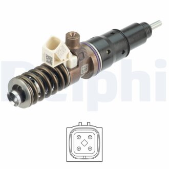 Елемент інжекторного насосу RVI, VOLVO C440, C480, C520, FH460, FM420, FM460, FM500, FMX420, FMX460, FMX500, FMX540, K440, K480, K520, T440, T480, T520 D13K, DTi13 VOLVO FH III D11A-330-D13K500T 09.05 Delphi 42019396