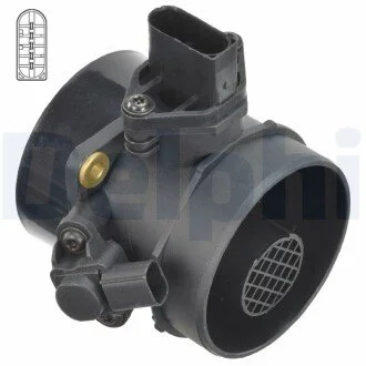Измеритель массы воздуха Delphi AF10304-12B1