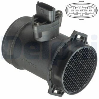 Витратомір повітря (5 pin, модуль) Delphi AF1037512B1