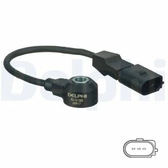 Датчик детонації AUDI A3, SEAT CORDOBA, IBIZA II, LEON, TOLEDO II, VW BORA, BORA I, GOLF IV 1.8 09.96-06.06 Delphi AS10188